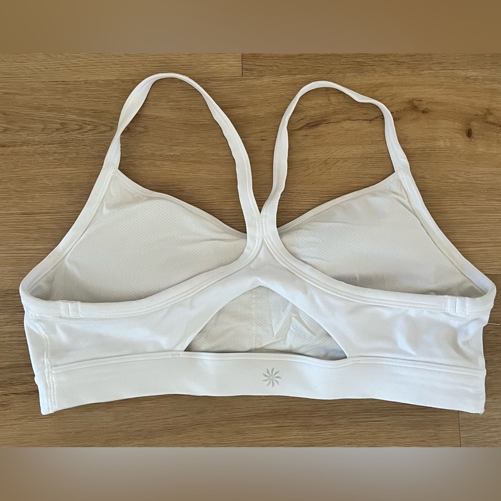 Athleta Vital Bra M White - Picture 2 of 4